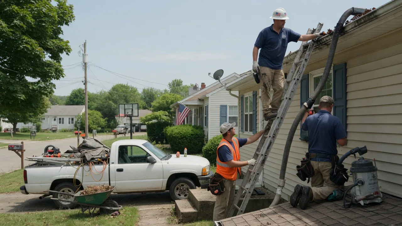 Gutter Installation in Bruceville, IN near me